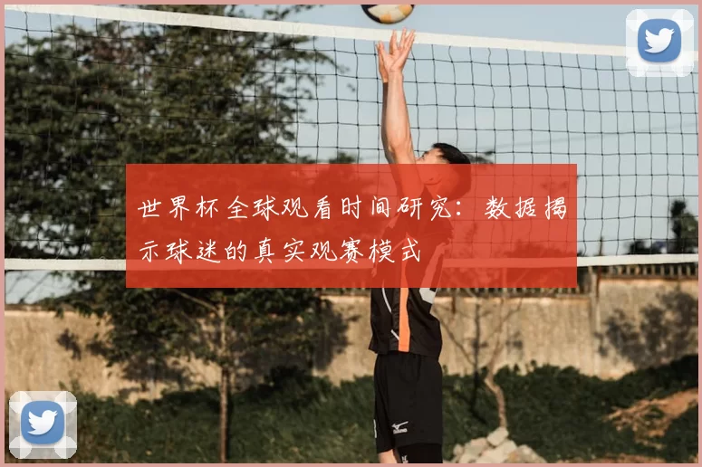 世界杯全球观看时间研究:数据揭示球迷的真实观赛模式